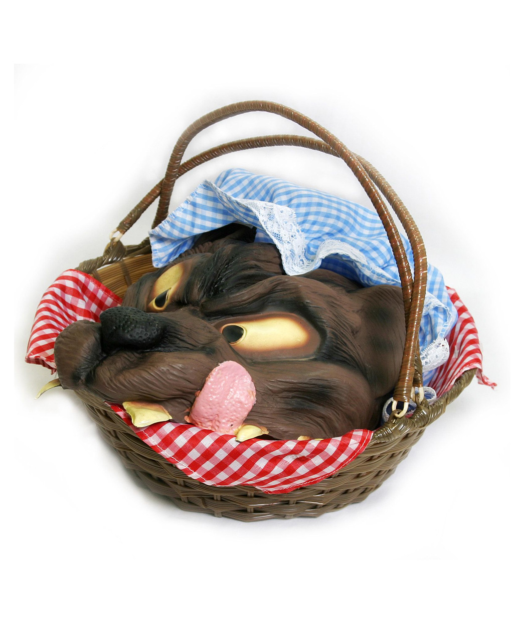 Rotkäppchen Picknickkorb mit Wolf online kaufen