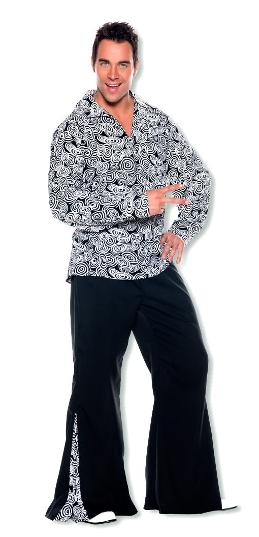 San Francisco Hippie Kostüm XXL -Flower Power Hippie Outfit XXL