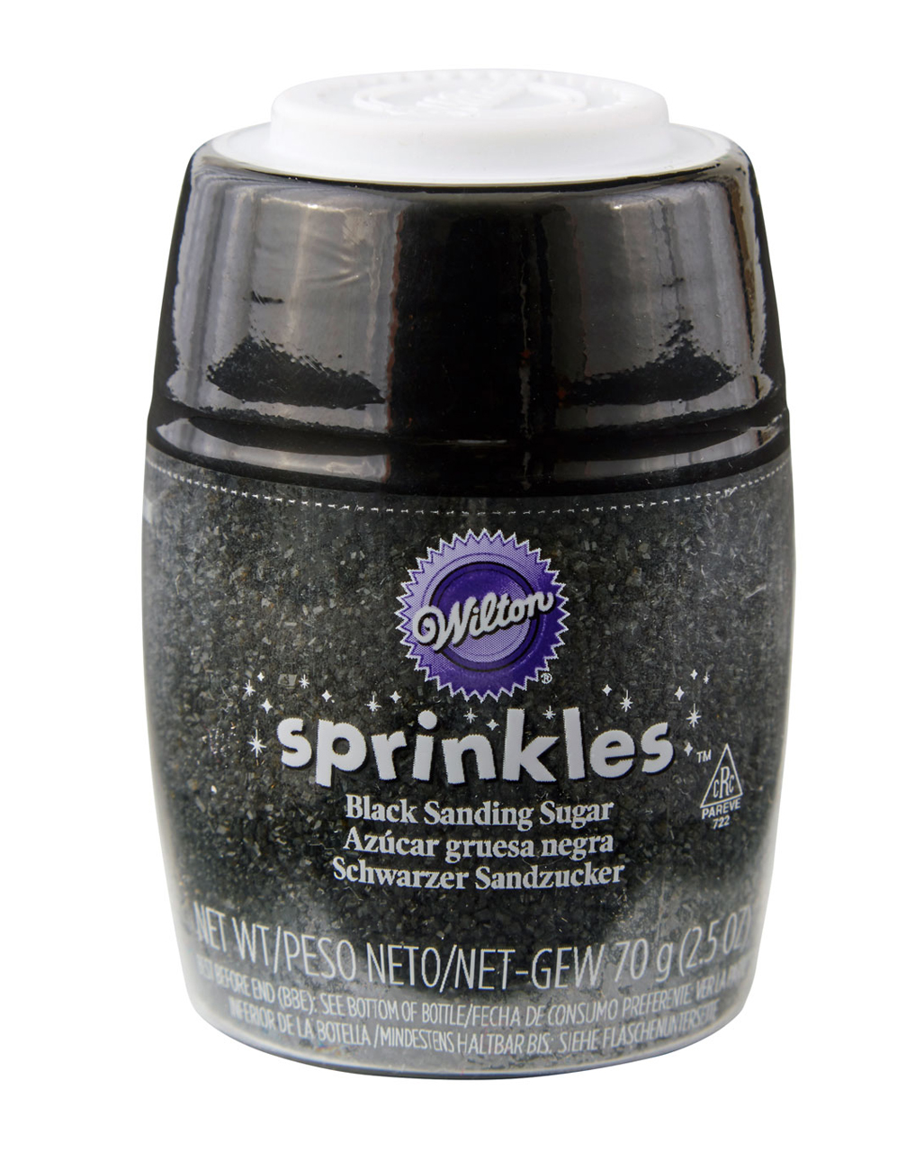 Sandzucker schwarz 70g  zum Backen