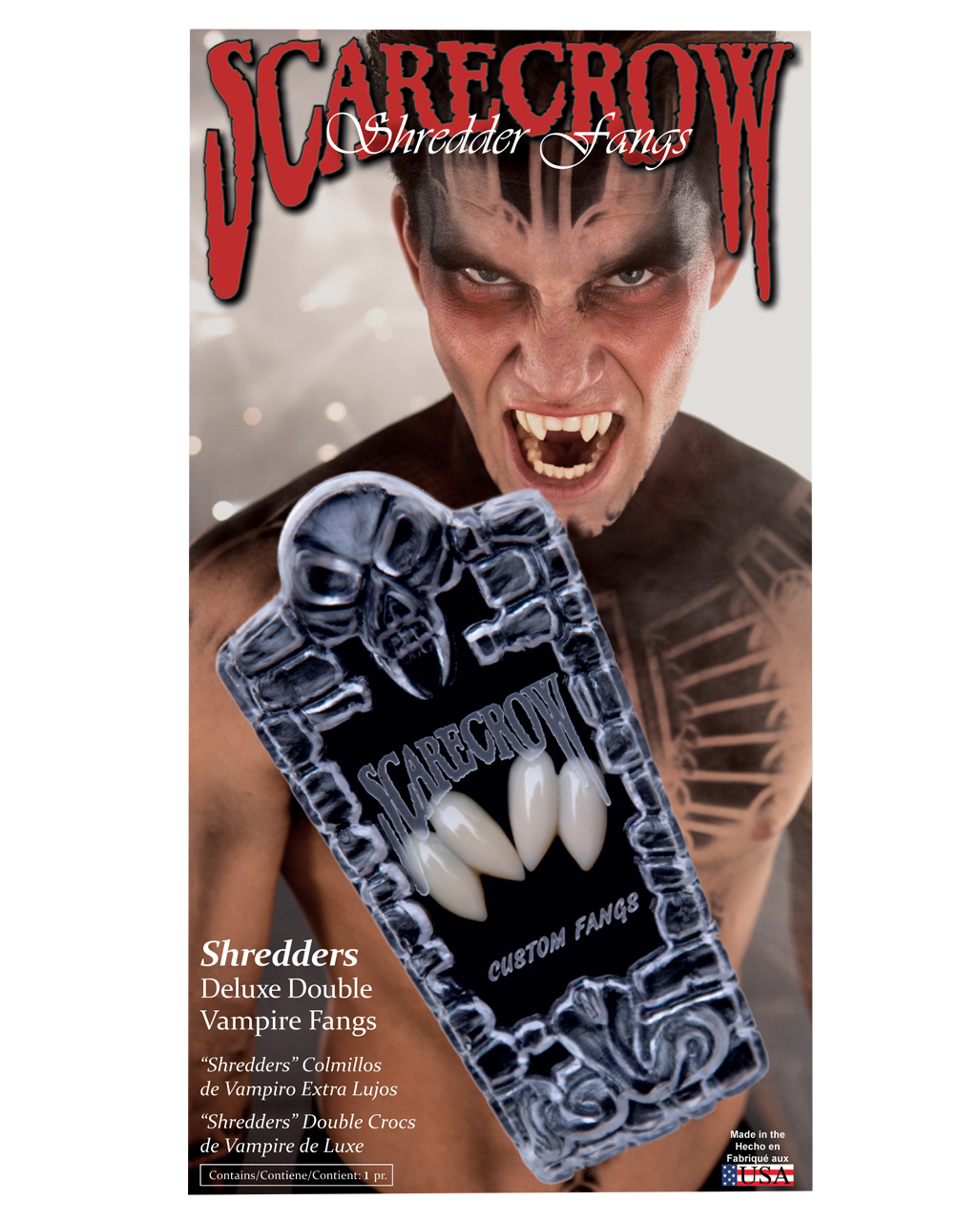 Scarecrow Shredder Fangs Vampir-Eckzähne kaufen