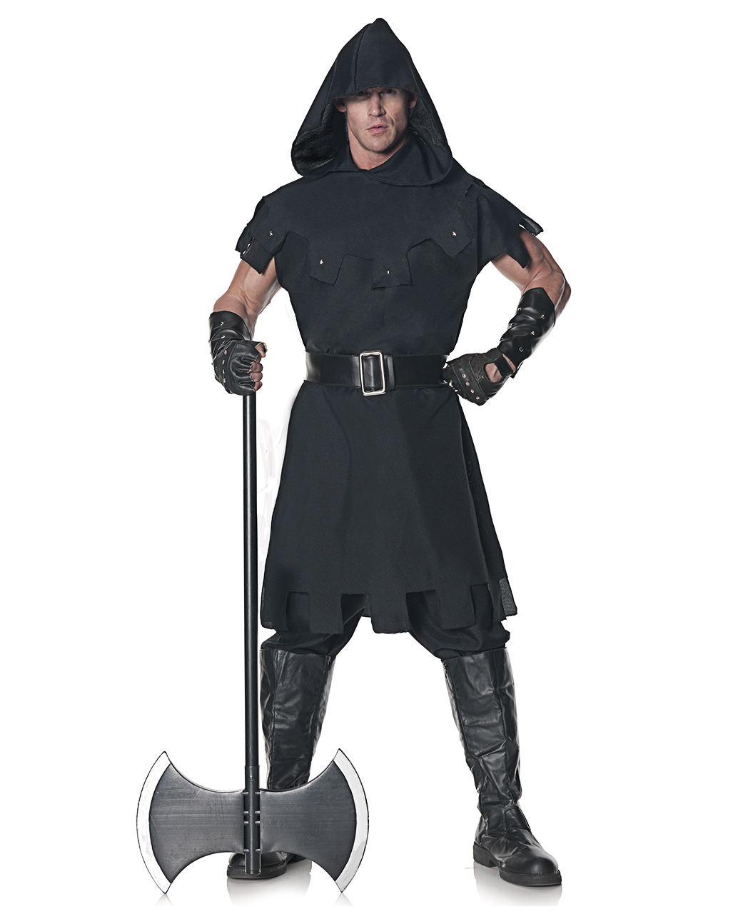 Scharfrichter Herren Kostüm  Henker Kostüm mit Kapuze
