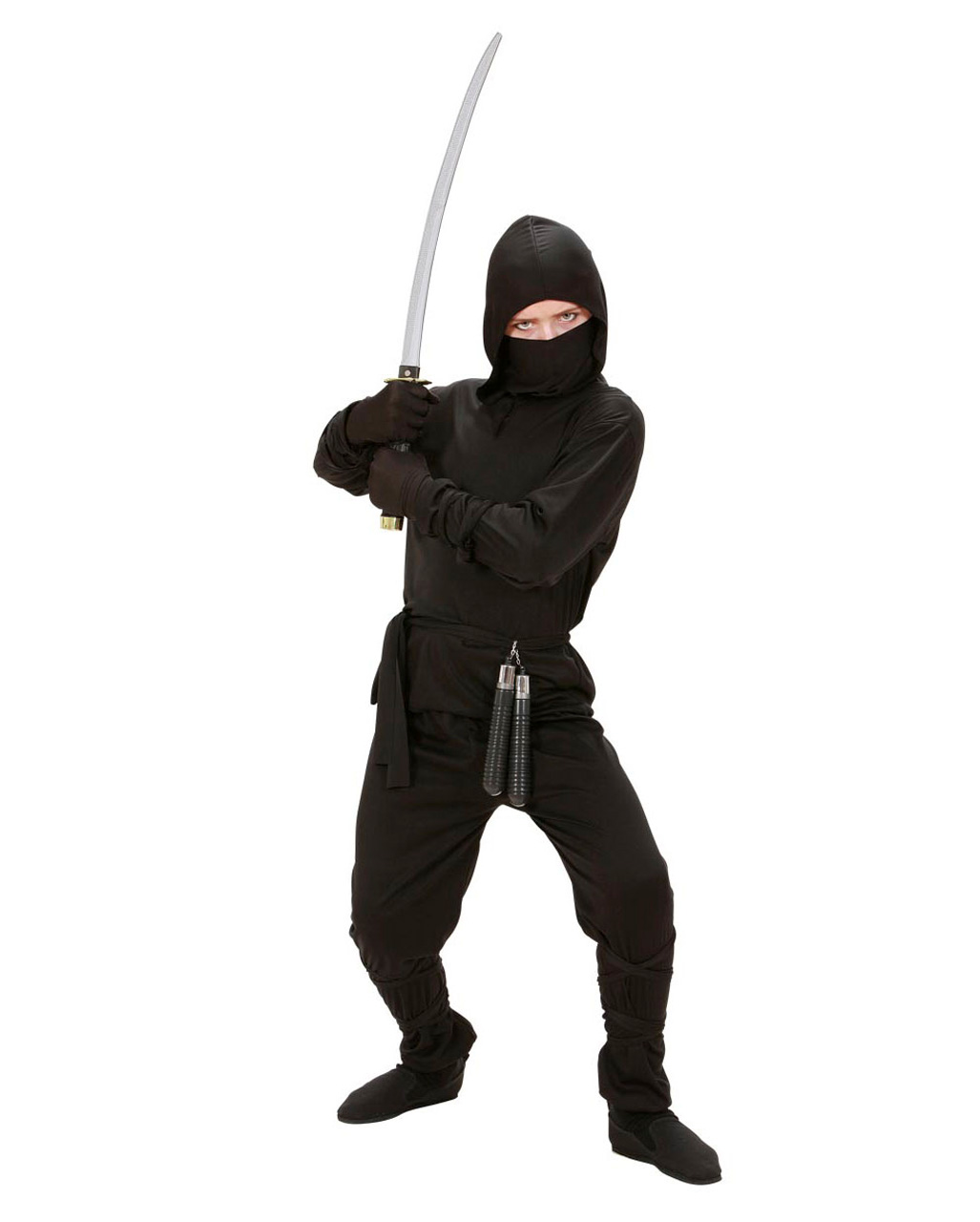 Schatten Ninja Kinderkostüm für Fasching L