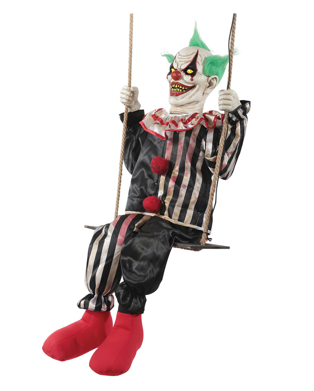 Schaukelnder Horror Clown Chuckles Animatronic ?