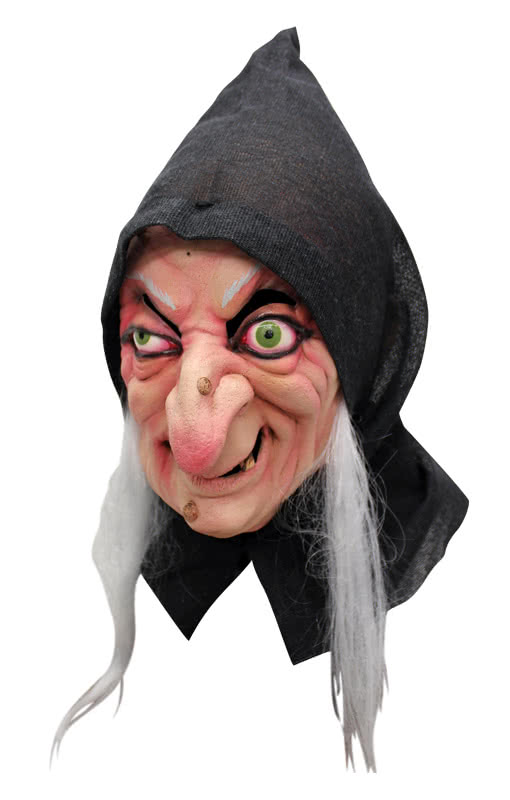 Storybook Hexen Maske Märchenhexe als Latex Maske
