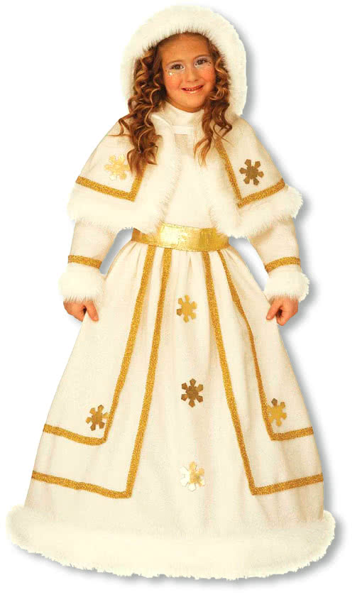 Schneeprinzessin Kinderkostüm -Märchenkostüme-Weihnachtskostüme S-110