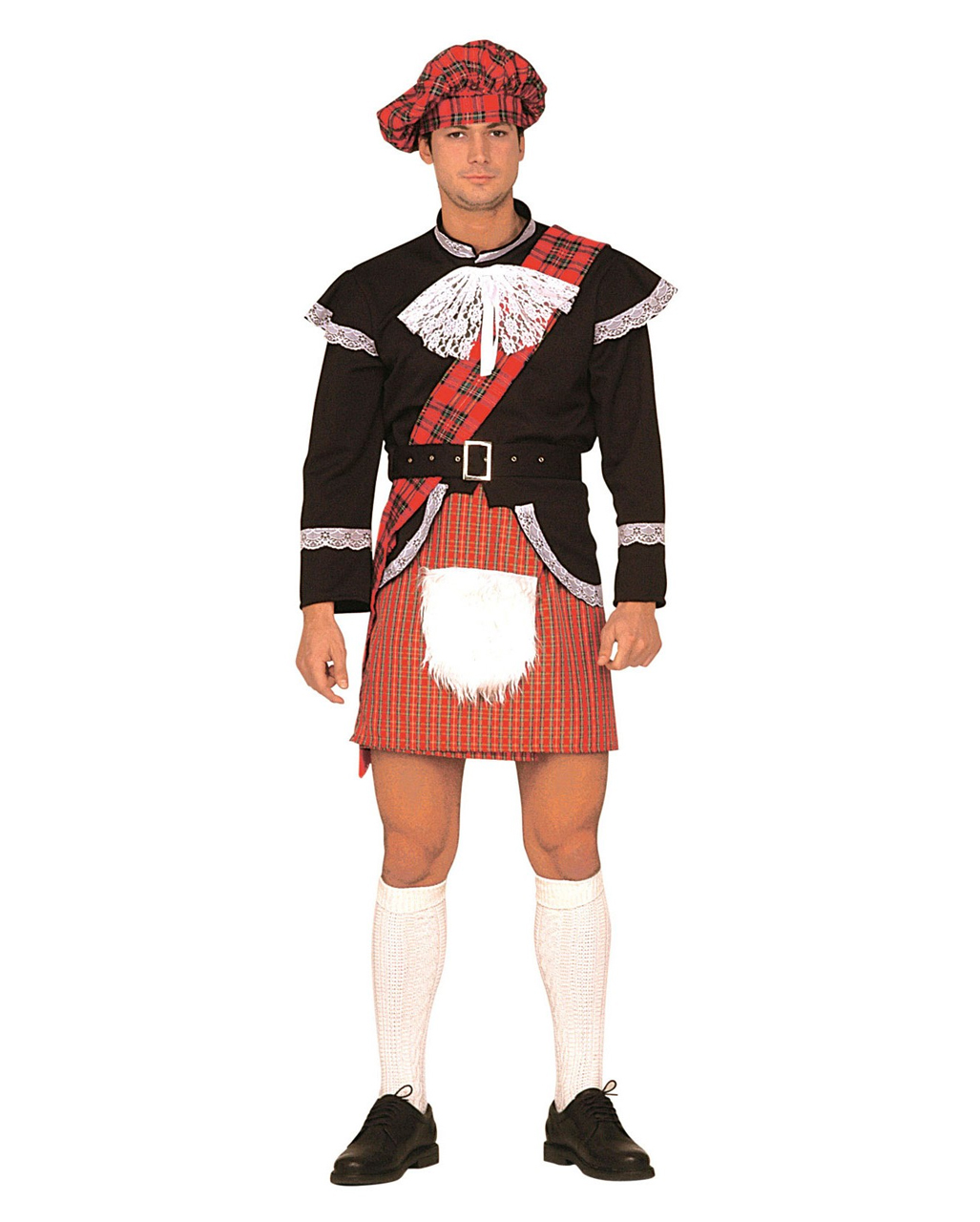 Schottenrock mit Überraschung! Witzige Faschingskostüme