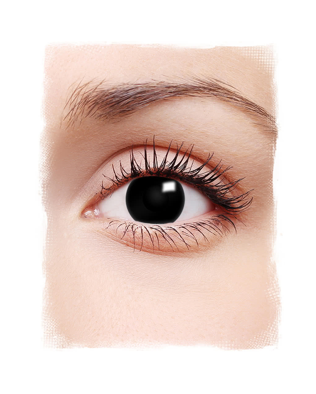 Schwarze Hexe 1-Tages Kontaktlinsen  Effektlinsen