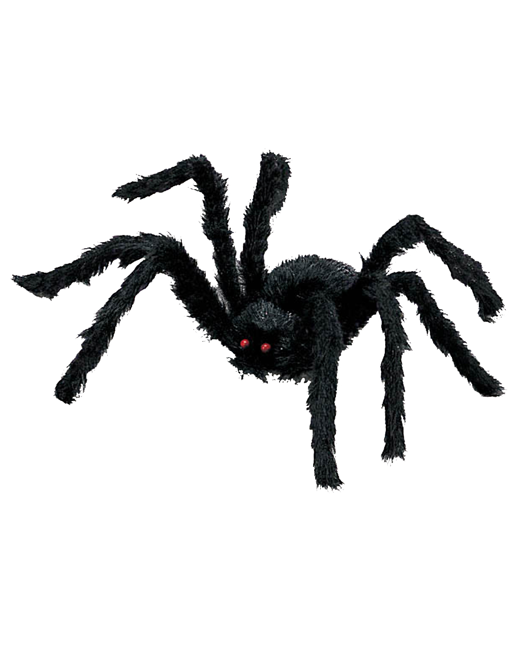 Schwarze Spinne klein  Halloween Dekoration