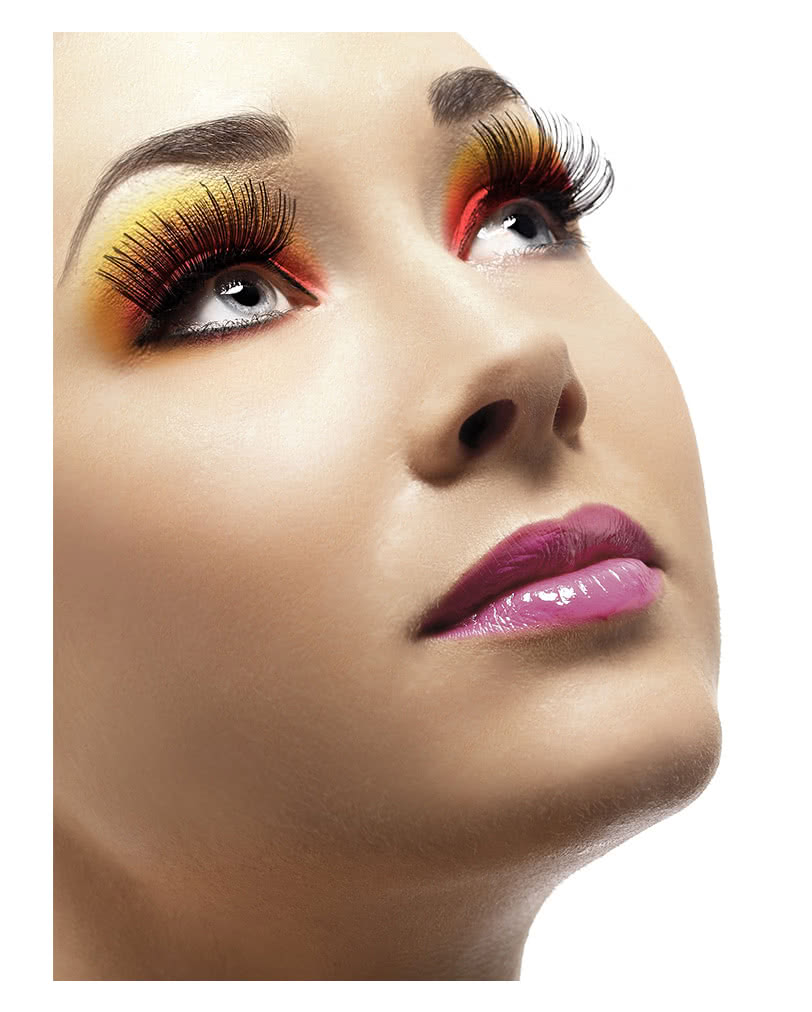 Metallic Wimpern schwarz künstliche Wimpern Aufklebewimpern