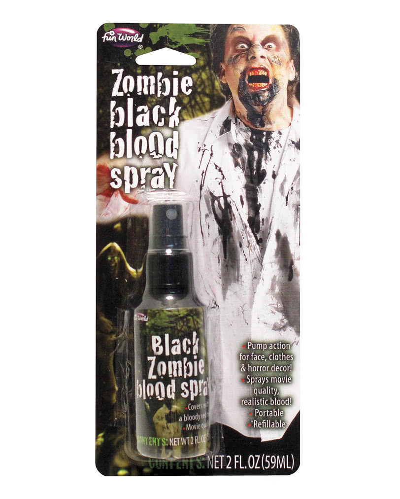 Dunkles Zombie Blutspray - Zombie Blut für Splatter-Fans