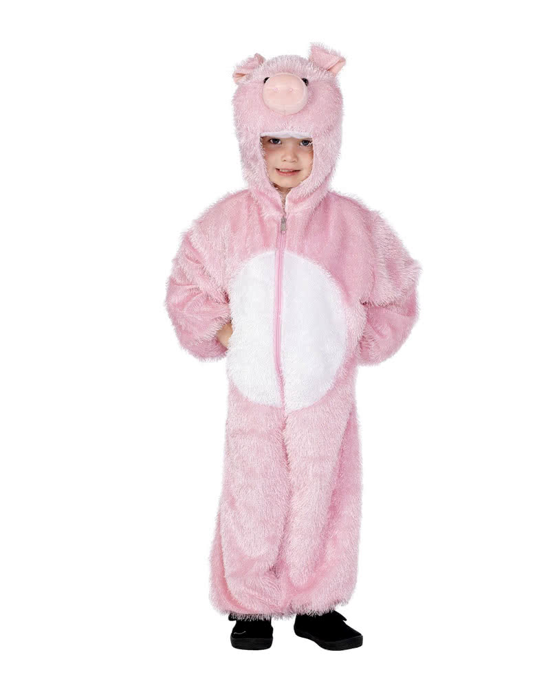 Schweinchen Kostüm für Kinder   Lustiges Piggy Kostüm für Kinder M 130-143