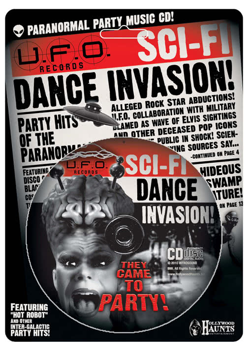 Halloween CD Sci-Fi Dance Invasion   Halloween Sound Effekte