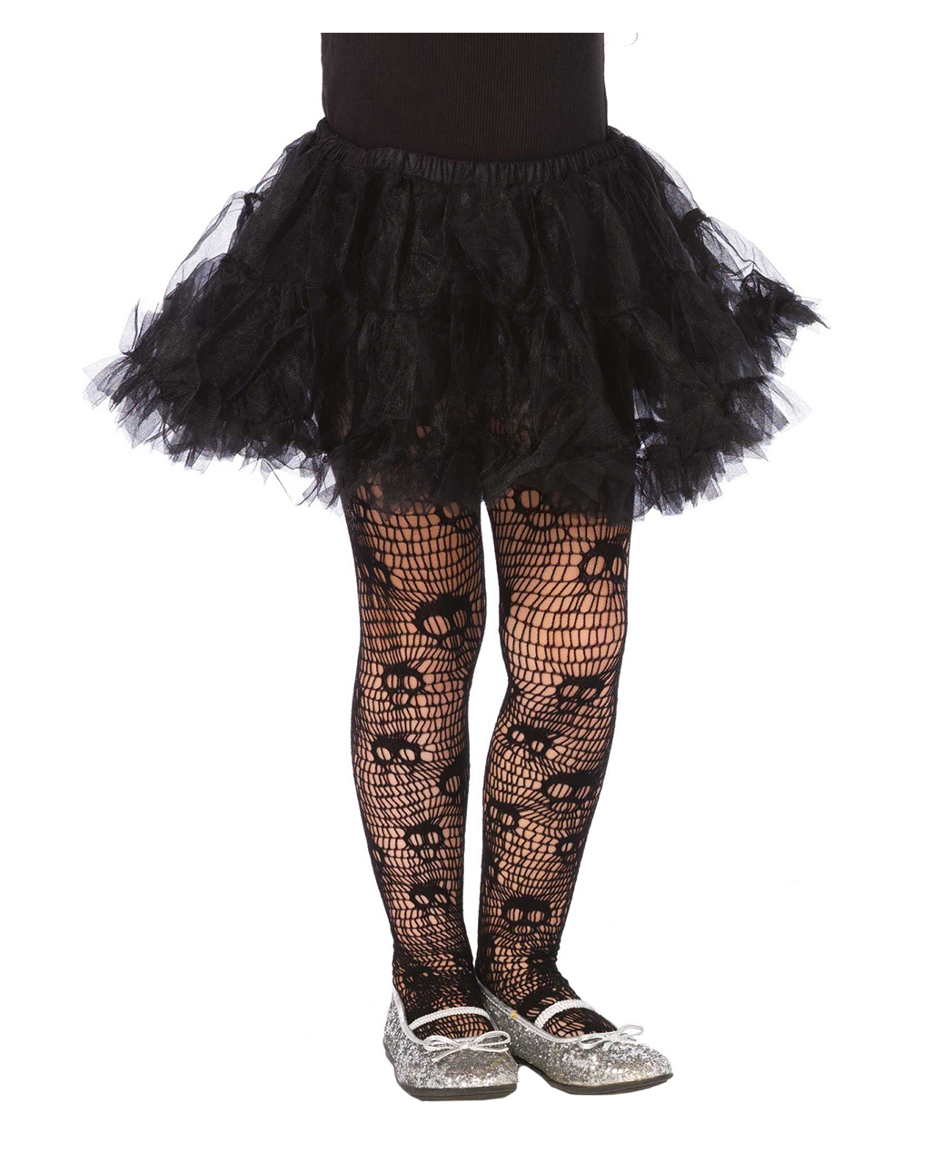 Screaming Skull Strumpfhose für Kinder zu Halloween