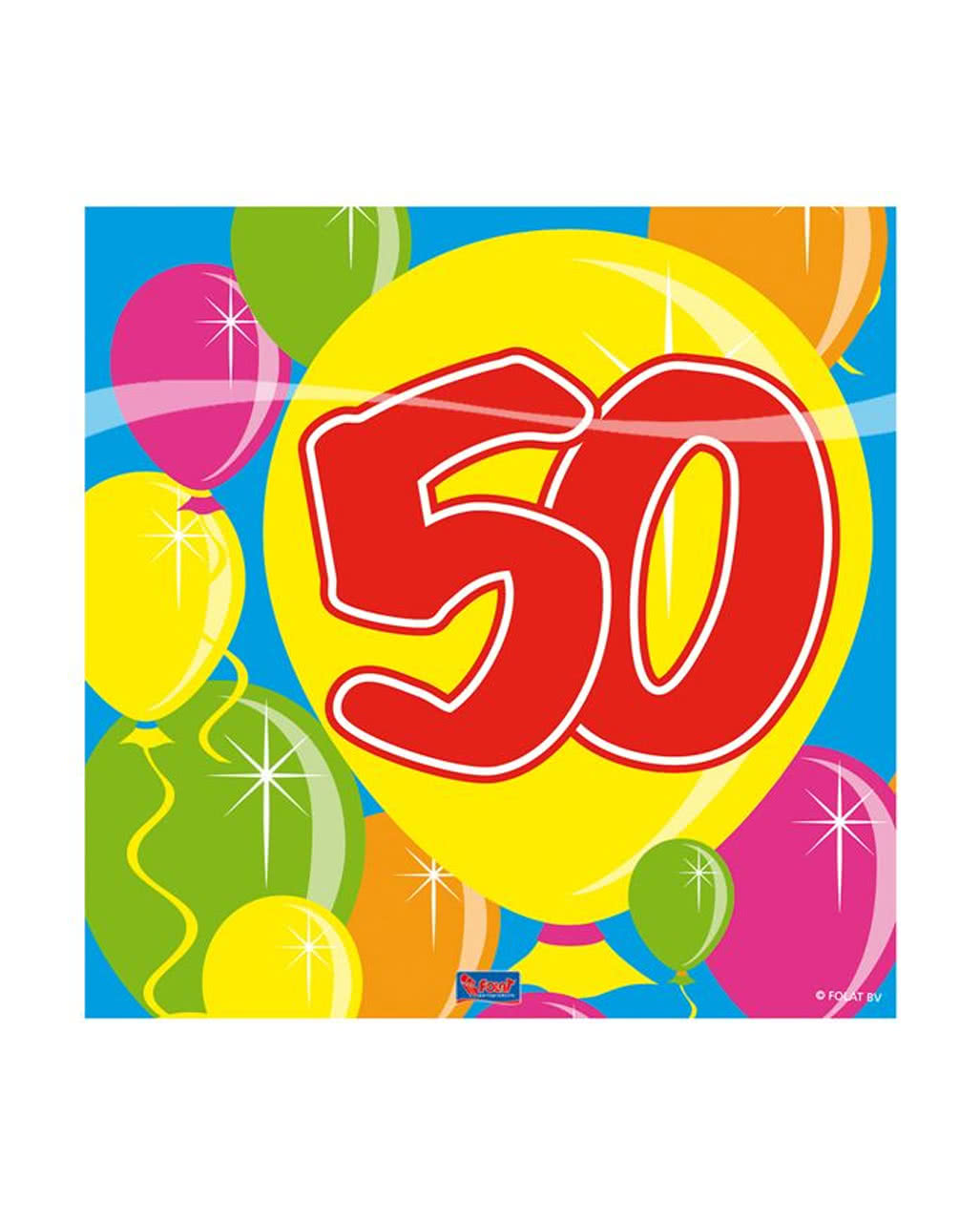 Servietten Ballon 50  Party Servietten