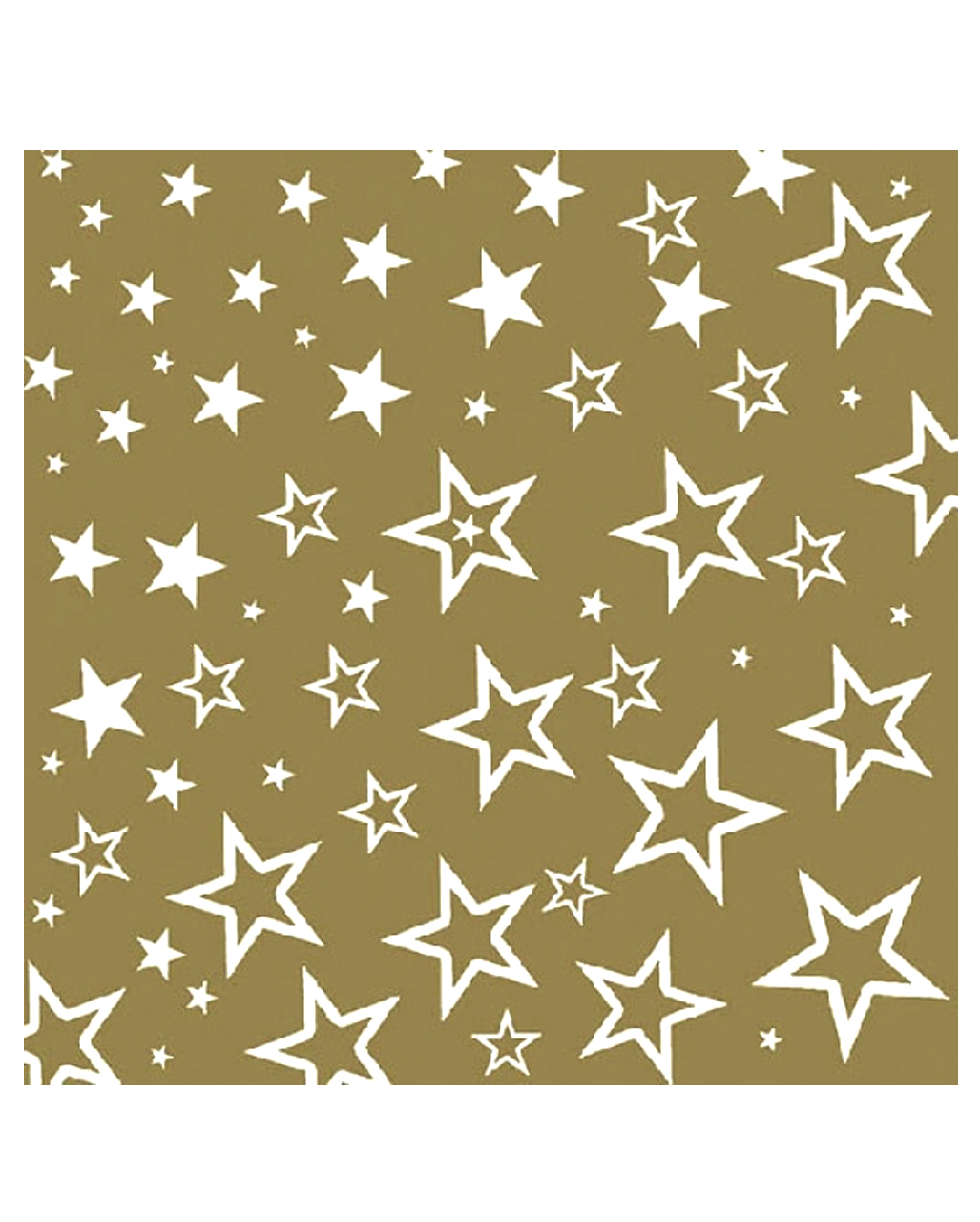 Servietten gold mit Sternen 20 St. bestellen