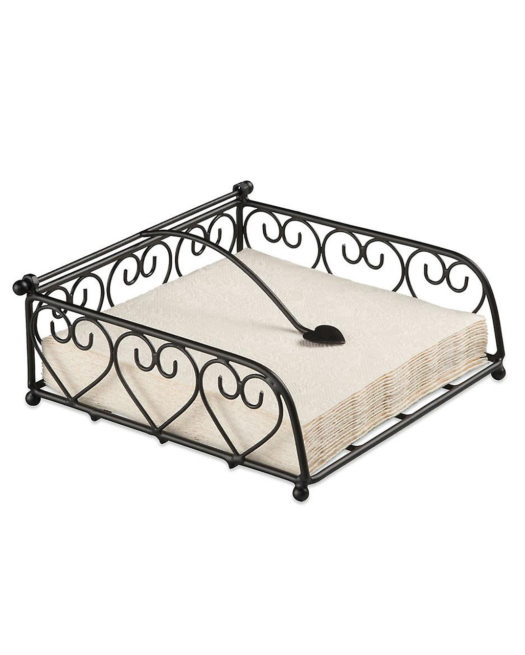 Servietten Halter Herz Design ❤ Tischdeko