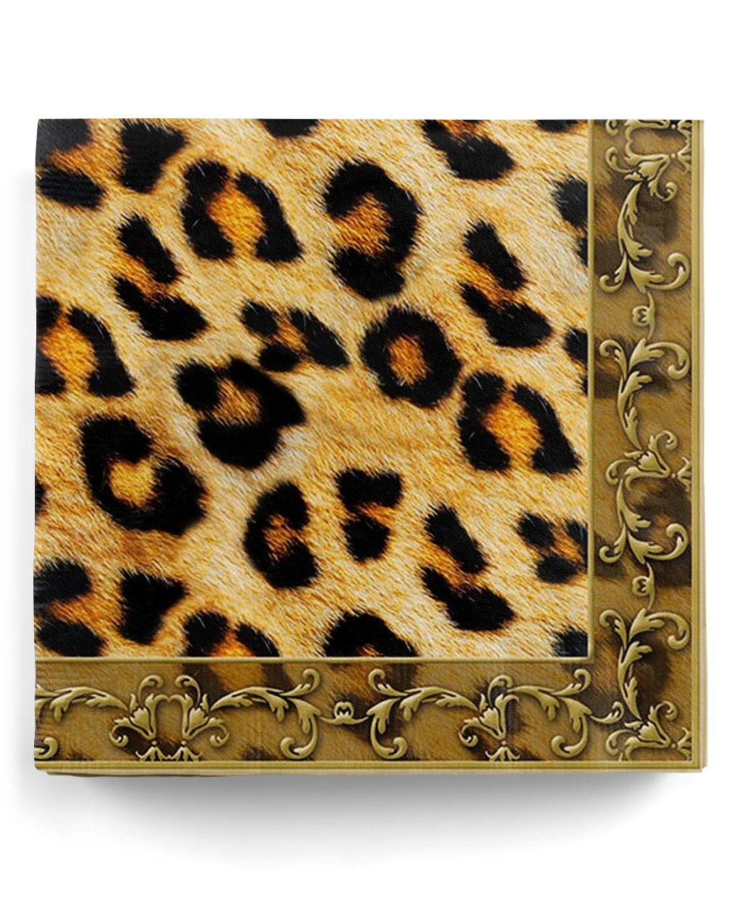 Servietten Leopard 20 St. als Safari Deko