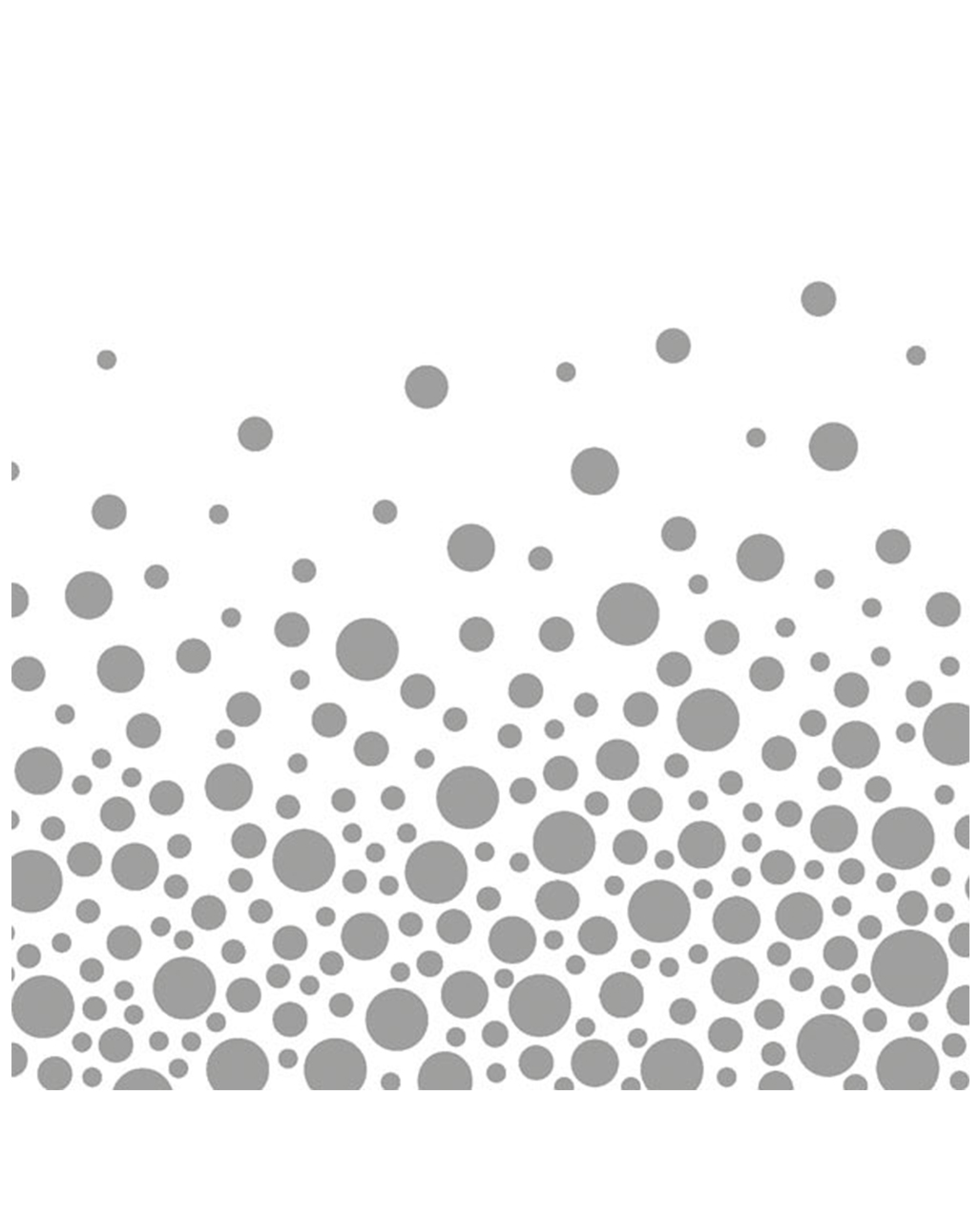 Servietten silberne Punkte 20 St.  Tischdeko