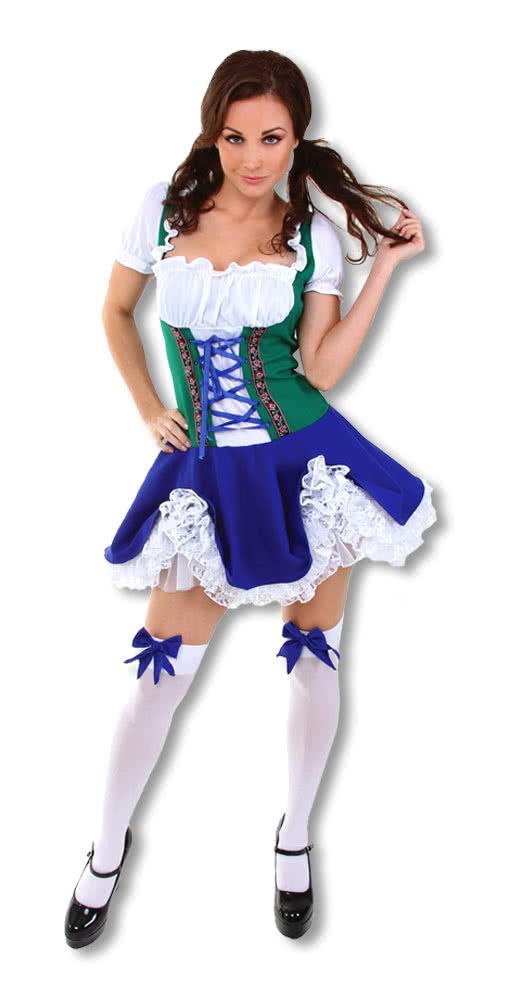 Sexy Gretel Kostüm Small   Bayrisches Faschingskostüm