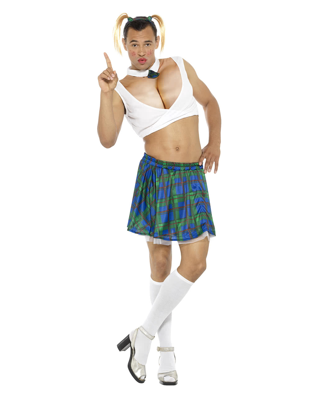 Sexy Schulmädchen Herrenkostüm  JGA Party L