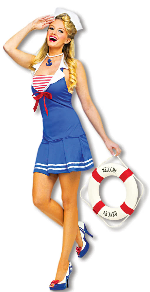 Sexy Sailor Kostüm Sexy Karnevalskostüme jetzt online kaufen ML