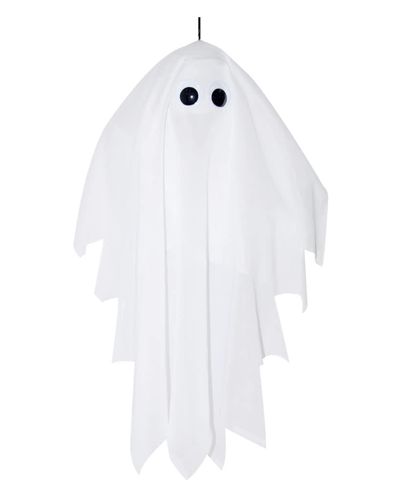 Weißer Schüttel-Geist Hängefigur Halloween Animatronic