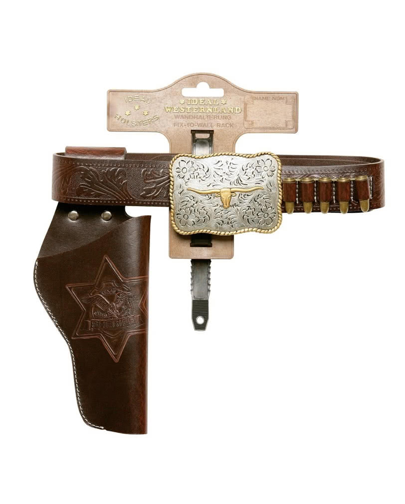 Sheriff Gürtel Bull Western Kostümzubehör