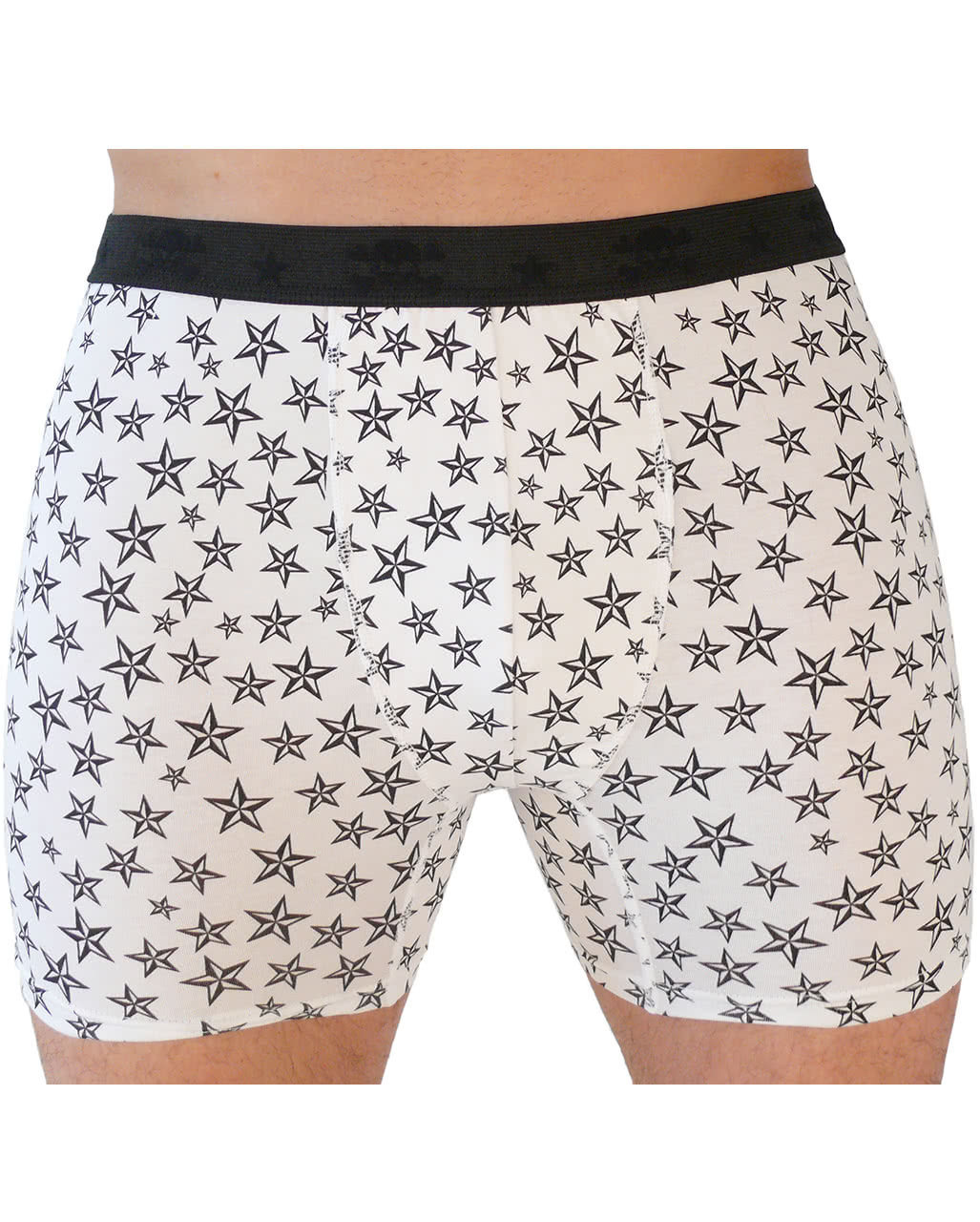Boxershorts mit Nautischen Sternen ✯ Shorty L/XL