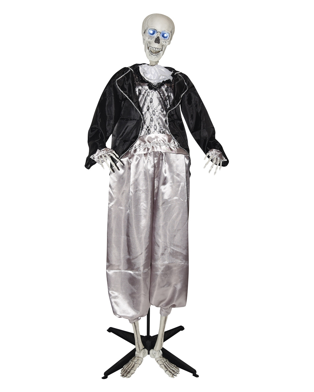 Skelett Bräutigam Standfigur 160cm für Halloween ✔