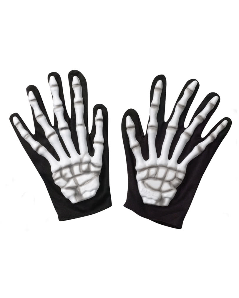 Skelett Handschuhe Blank Skeletton Handschuh Knochen-Handschuhe