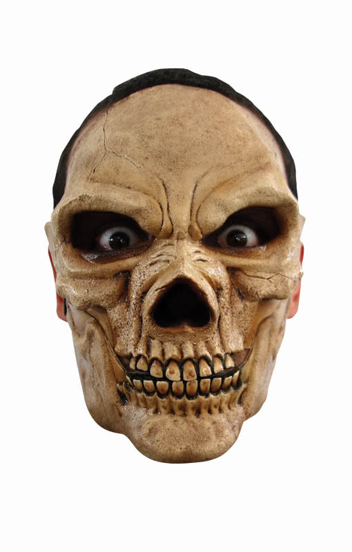 Skull Latexmaske Totenkopf Maske für Halloween