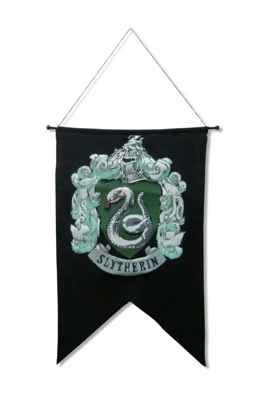 Slytherin Banner für Harry Potter Fans