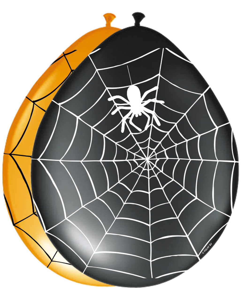 Spinnen Luftballons 8 St. Halloween Deko