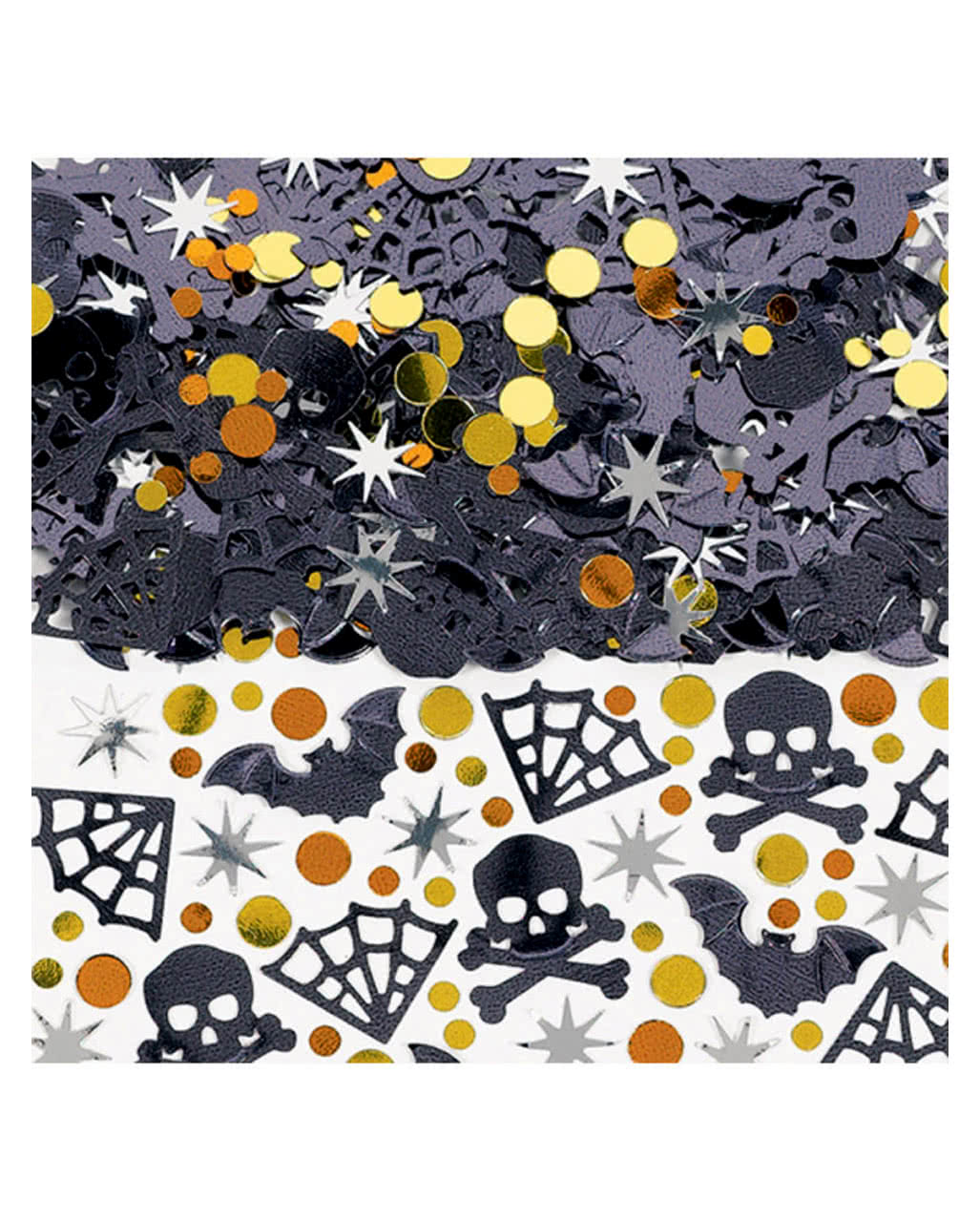 Spooky Halloween Konfetti - Metallic Partydeko