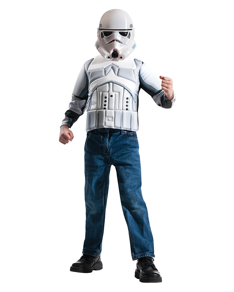 Stormtrooper Kostüm Set Star Wars Set für Kinder