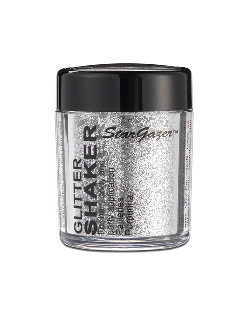 Stargazer Glitter Shaker Silber Glitzer für dein Feen Make-Up