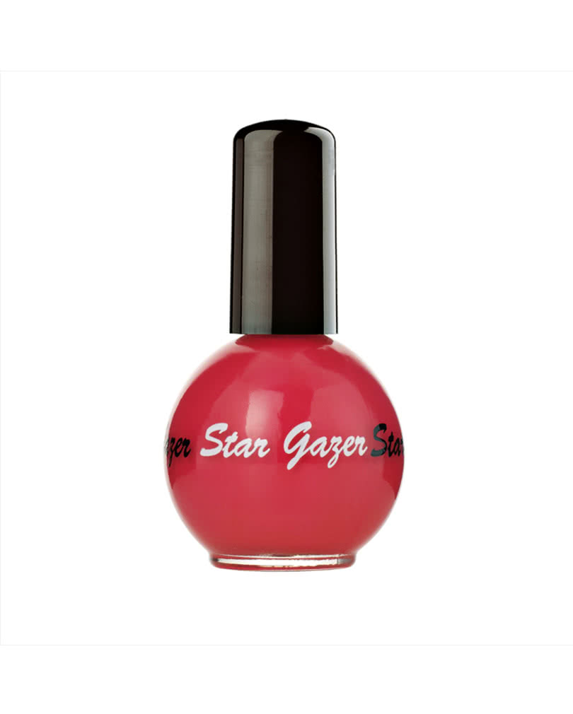 Stargazer Nagellack Raspberry Red Himbeerroter Nagellack