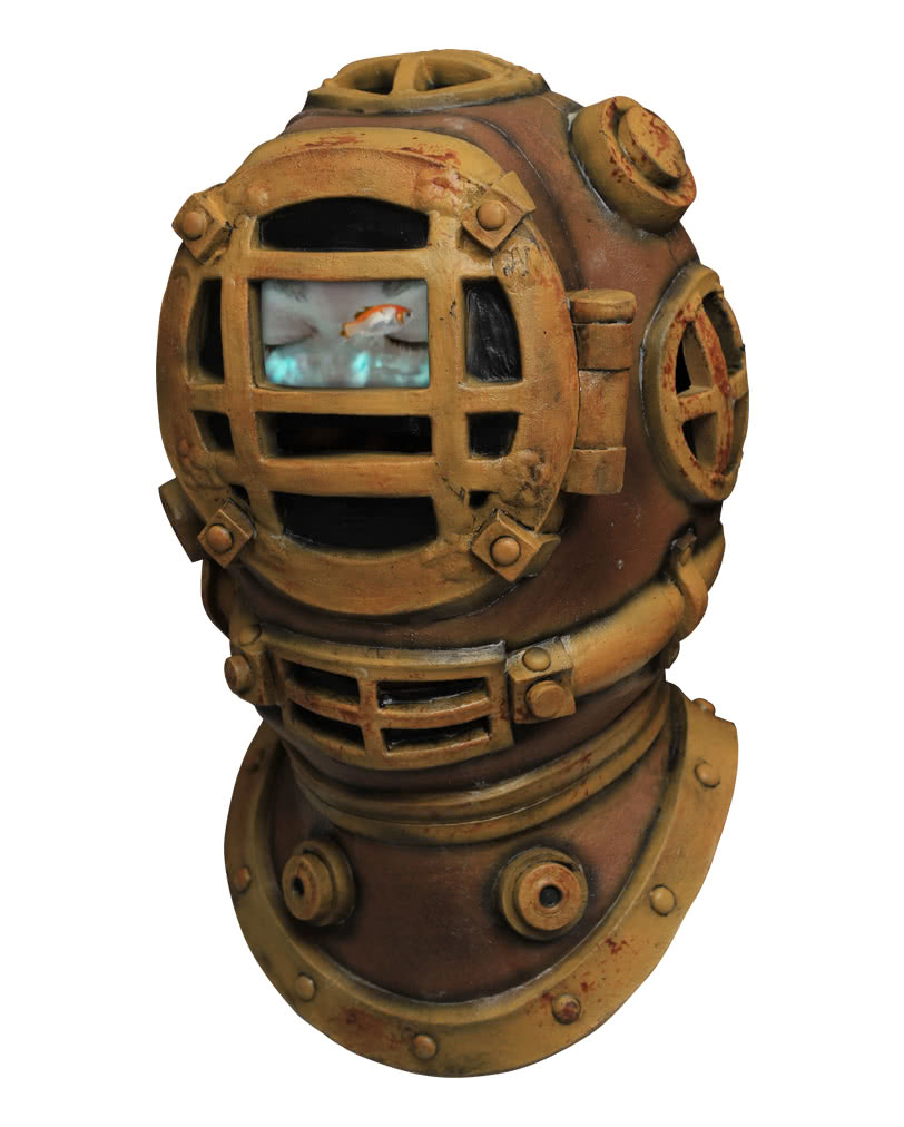 Steam Punk Taucherglocke Maske   Latex Masken im Steam Punk Look
