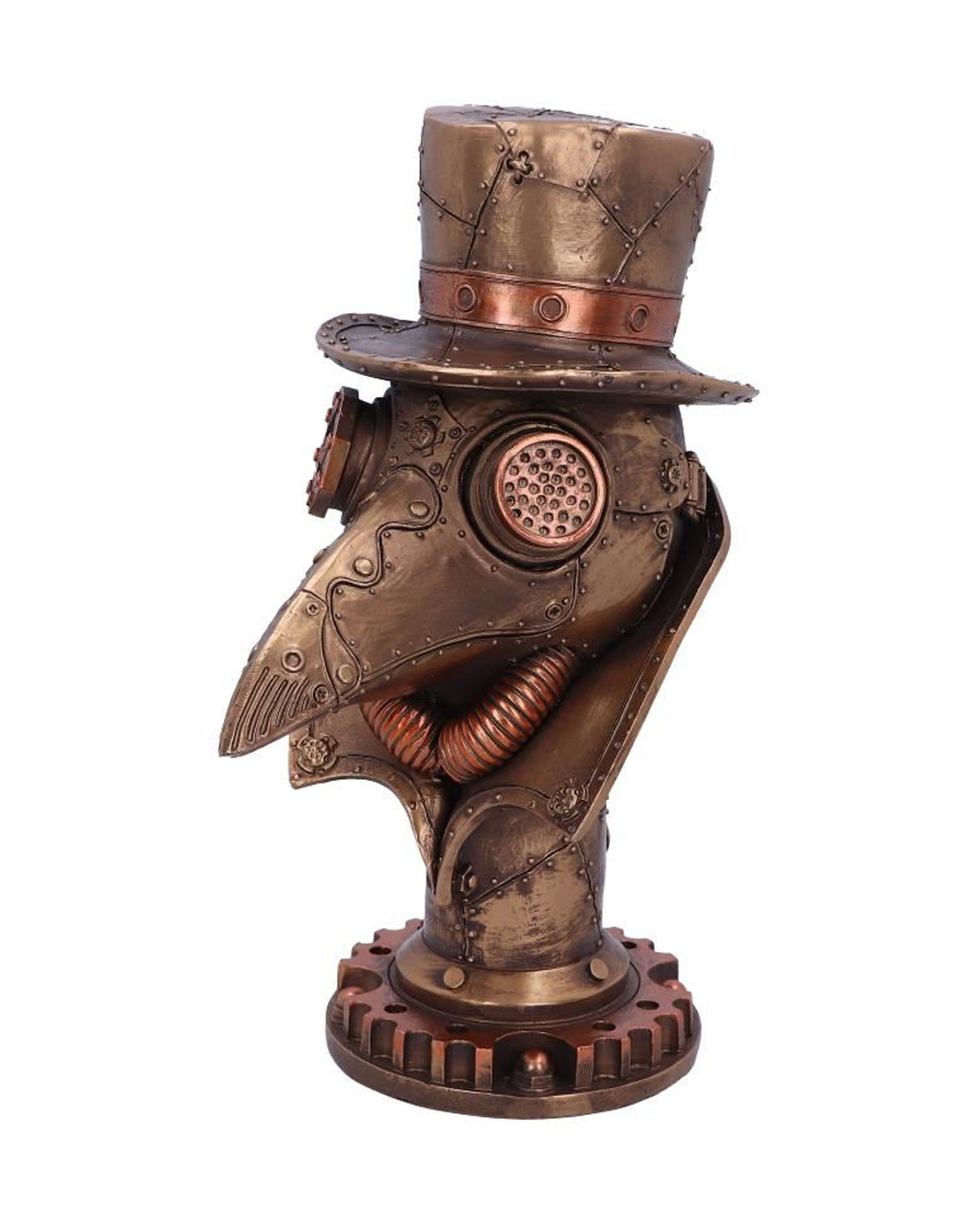 Steampunk Pestdoktor Büste 23 cm als Deko