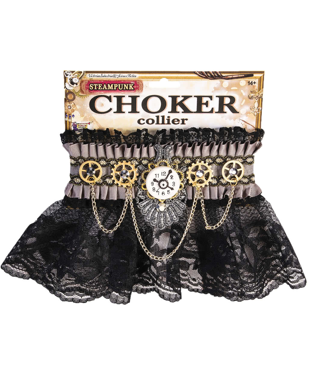 Steampunk Collier Kostümschmuck