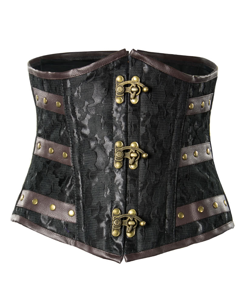 Burleska Unterbrustcorsage Steampunk Corsage Gothic Korsett XS