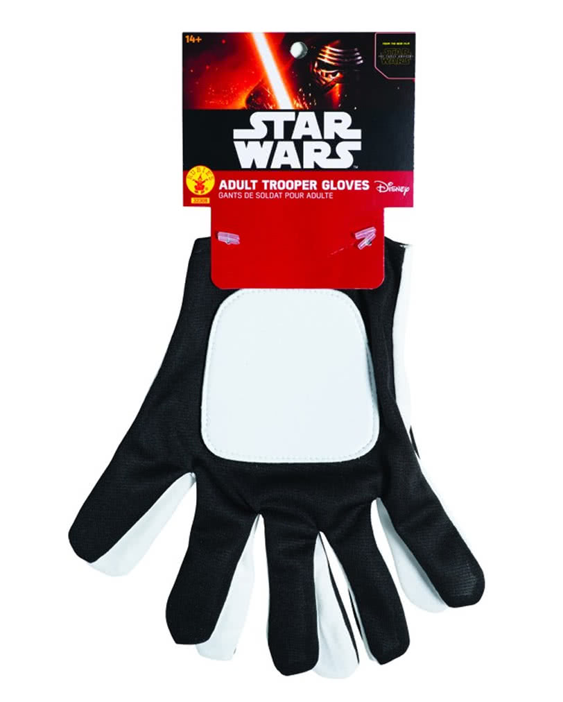 Stormtrooper Handschuhe Star Wars VII Kostümaccessoire für
