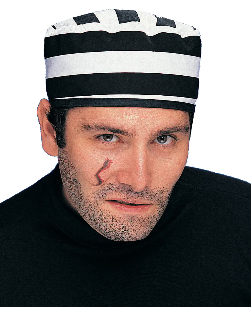 Sträflings Mütze als Kostümzubehör