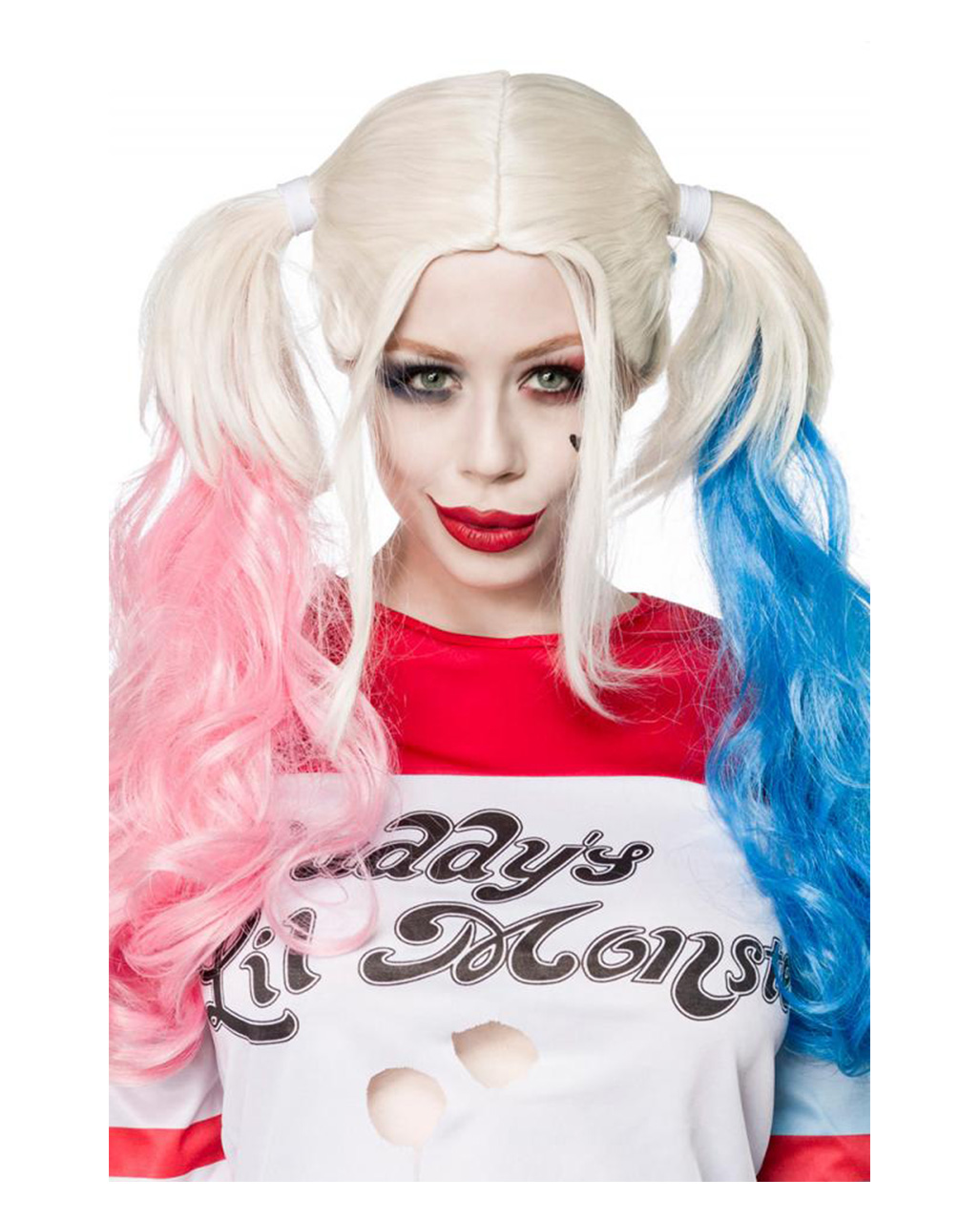 Suicide Harlequin Perücke für Cosplay Fans