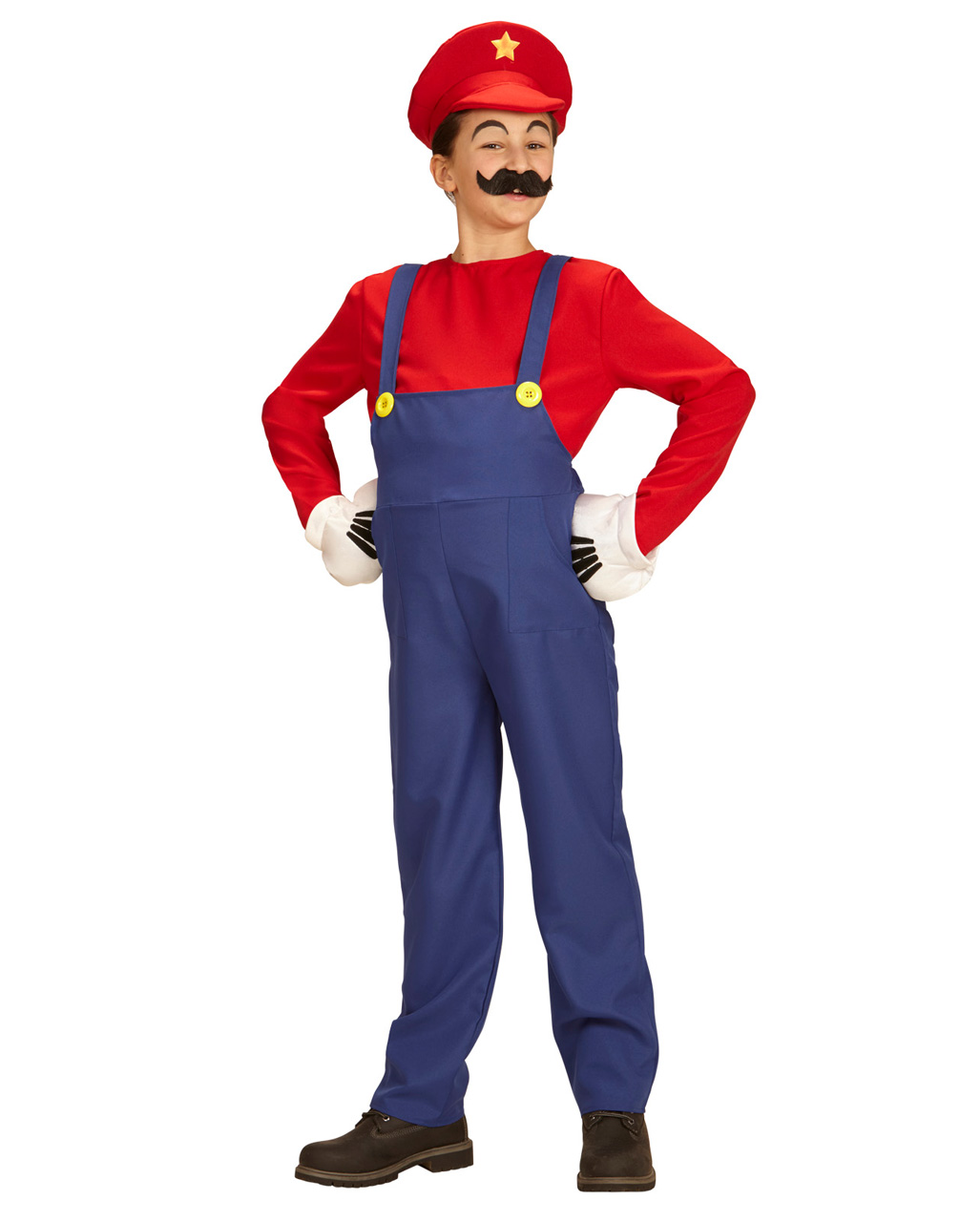 Super Klempner Kinderkostüm für Fasching! M