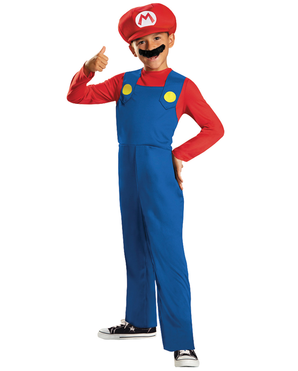 Super Mario Kostüm für Kinder für Fasching bestellen S