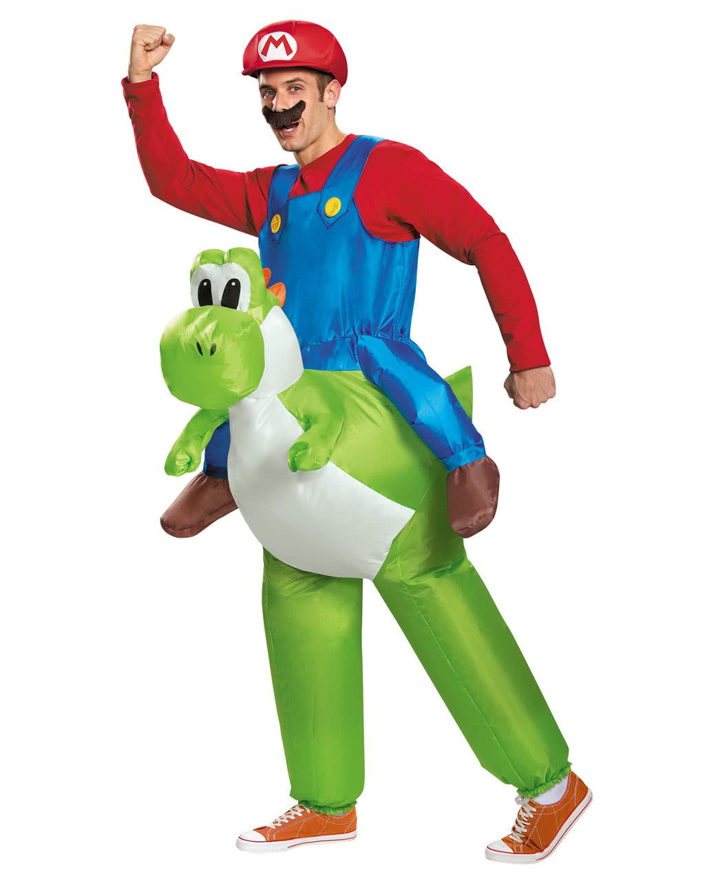 Super Mario reitet Yoshi Kostüm Nintendo Kostüm