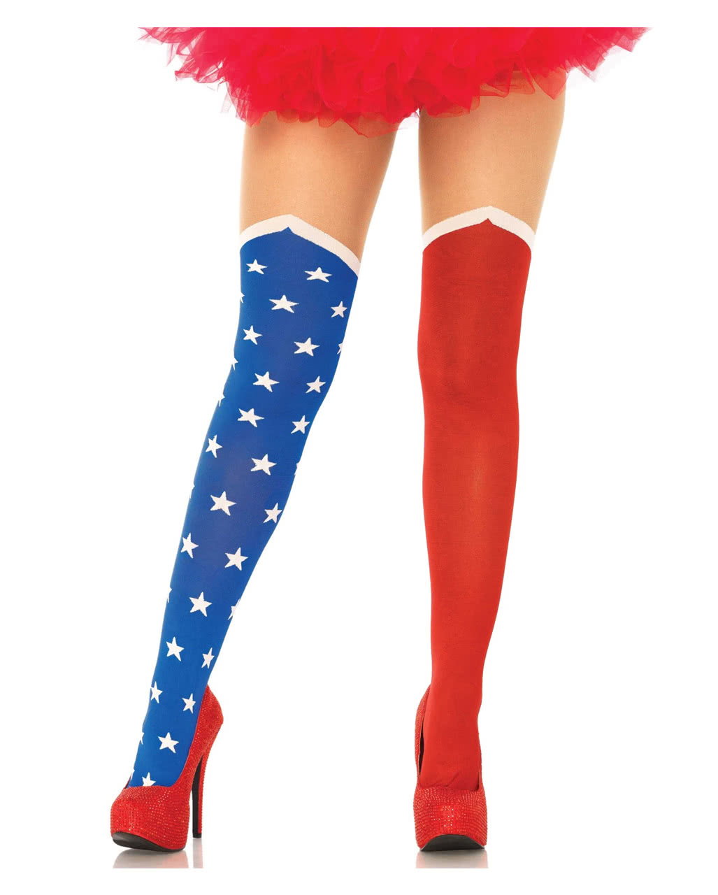 USA Supergirl Strumpfhose ✰ für Superwoman