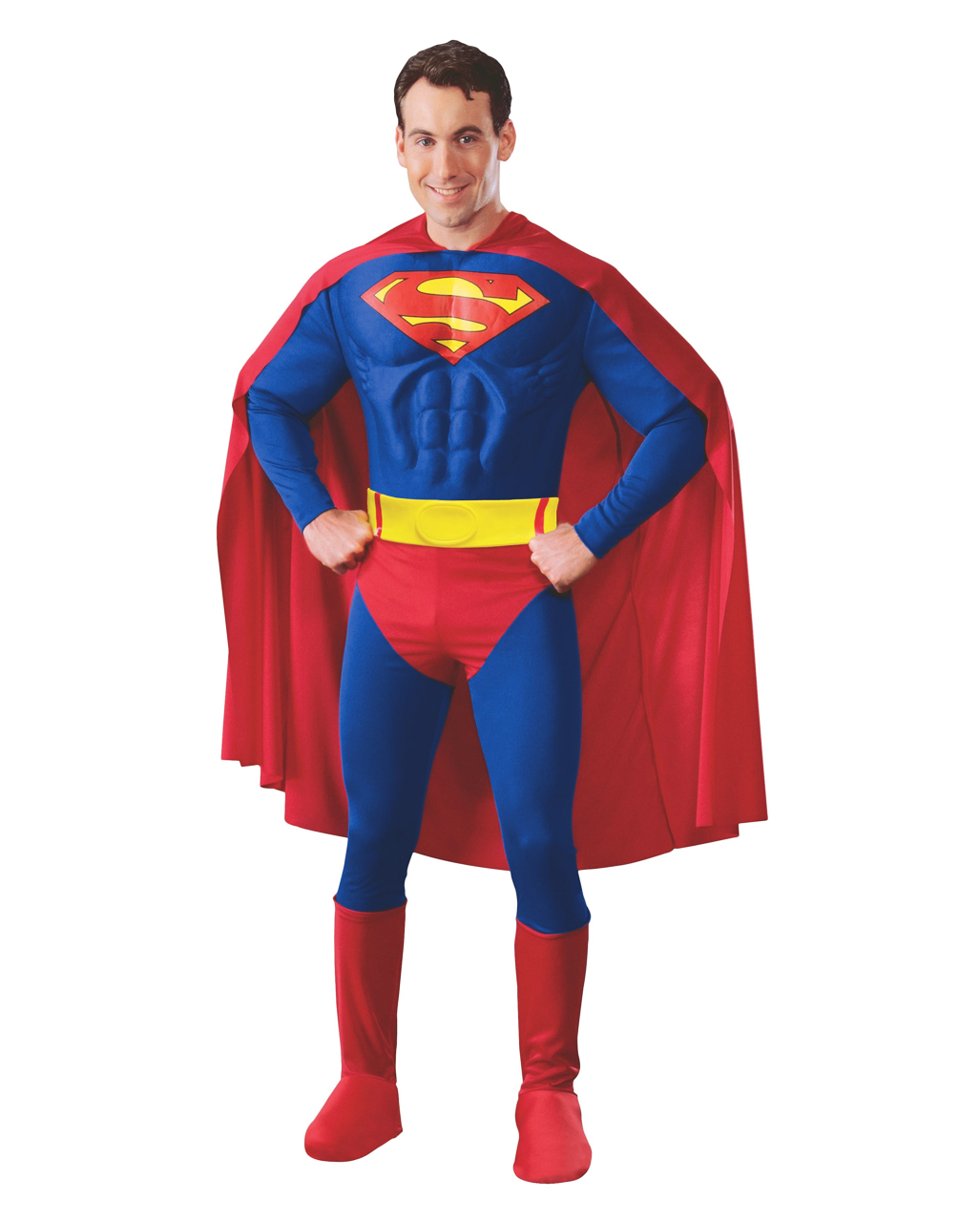 Superman Erwachsenen Muskelkostüm   Superheldenkostüme kaufen L