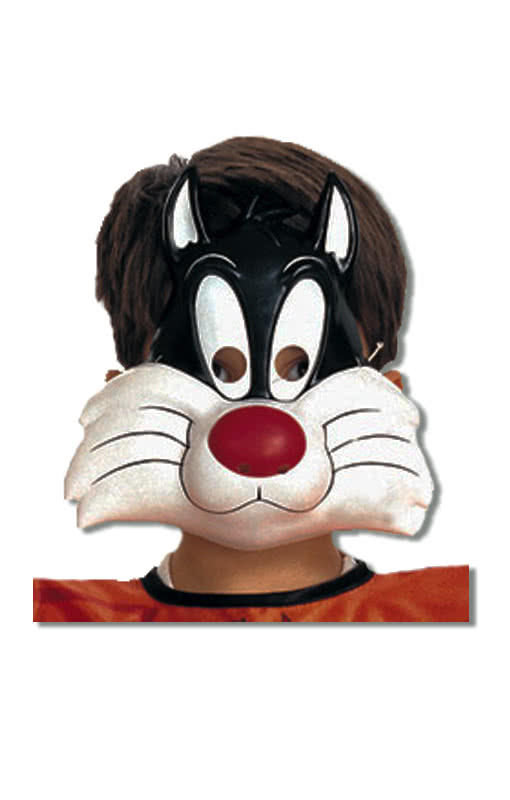 Sylvester Zeichentrick Maske für Comic Fans